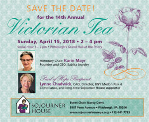 14th Annual Victorian Tea Save the Date